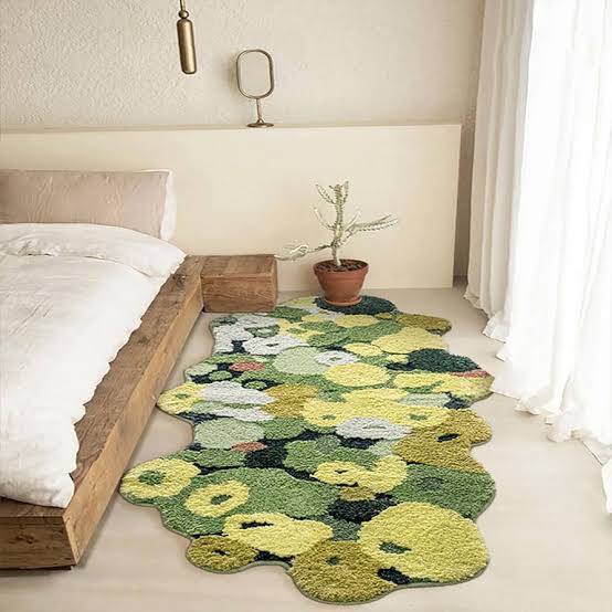 Hommfer – Tapis Tufté Effet Prairie 3D - Hommfer