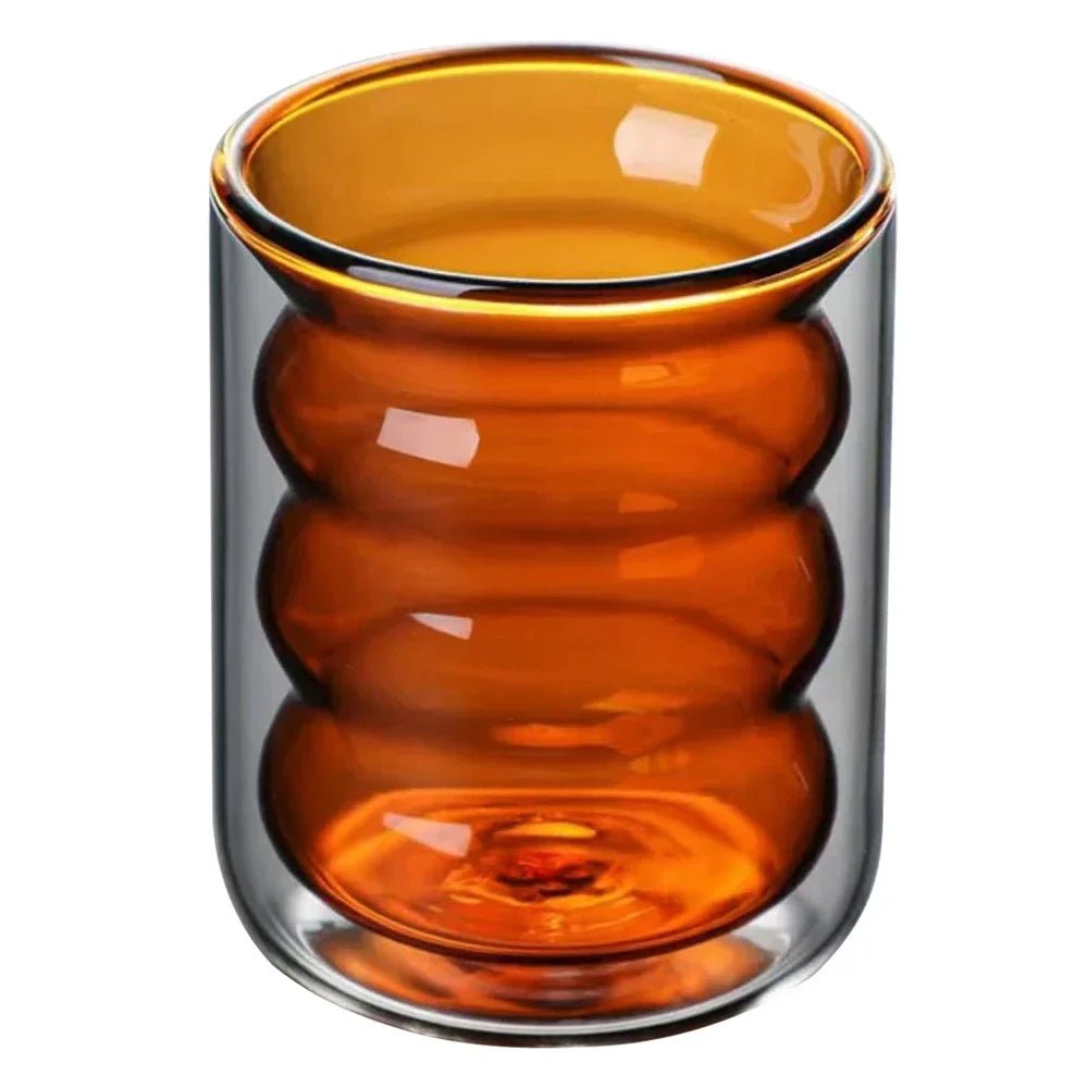 Hommfer - Tasse Double Paroi Design Ondulé - Hommfer