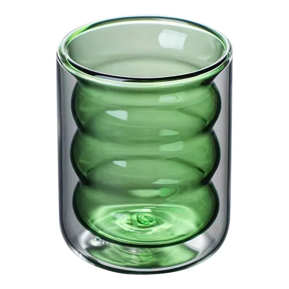 Hommfer - Tasse Double Paroi Design Ondulé - Hommfer