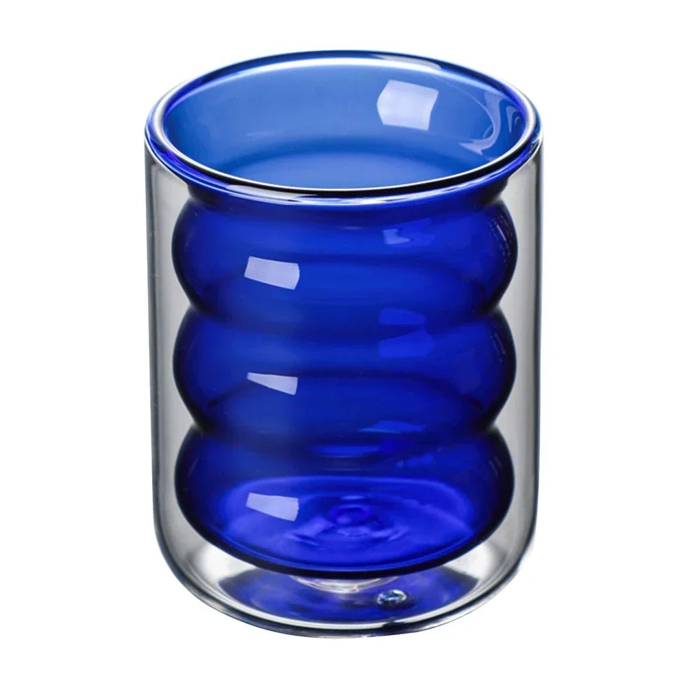 Hommfer - Tasse Double Paroi Design Ondulé - Hommfer