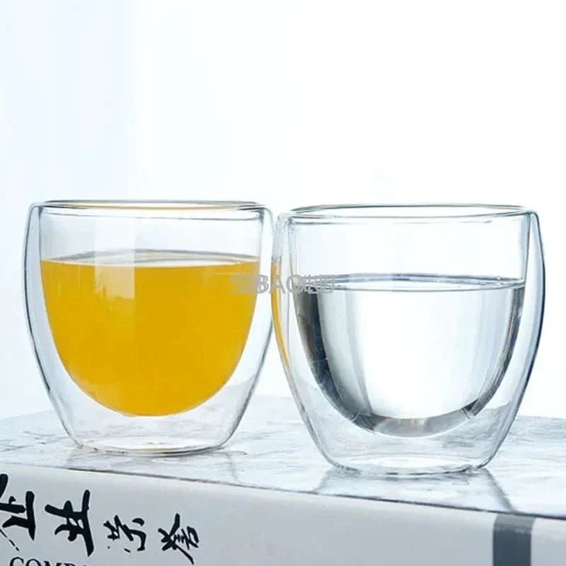 Hommfer – Tasse Élégante en Verre Isolant et Chic - Hommfer