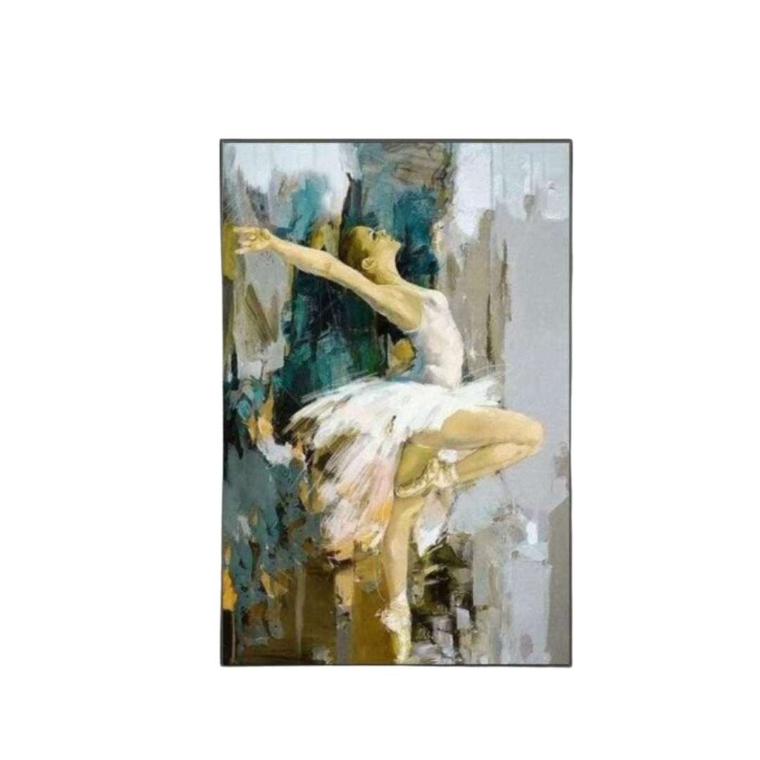 Hommfer – Toile Artistique de Danse Élégante pour le Salon - Hommfer