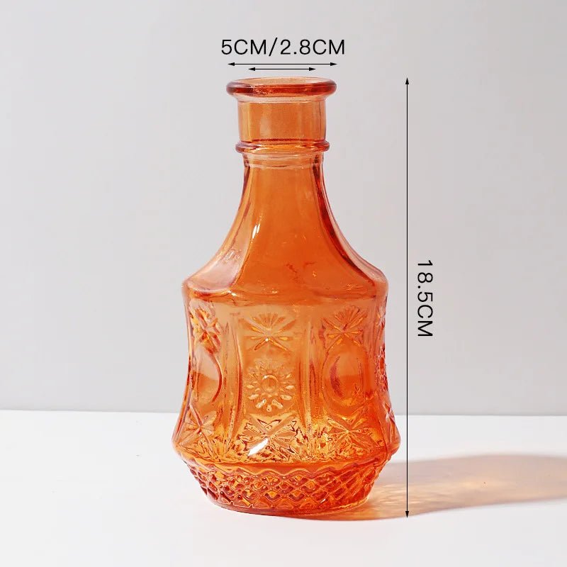 Hommfer - Vase à Fleurs en Verre Vintage - Hommfer