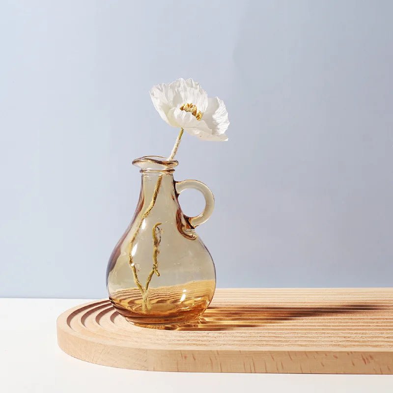 Hommfer - Vase à Fleurs en Verre Vintage - Hommfer