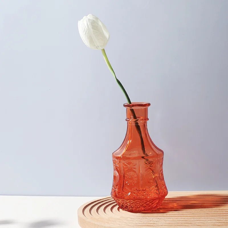 Hommfer - Vase à Fleurs en Verre Vintage - Hommfer
