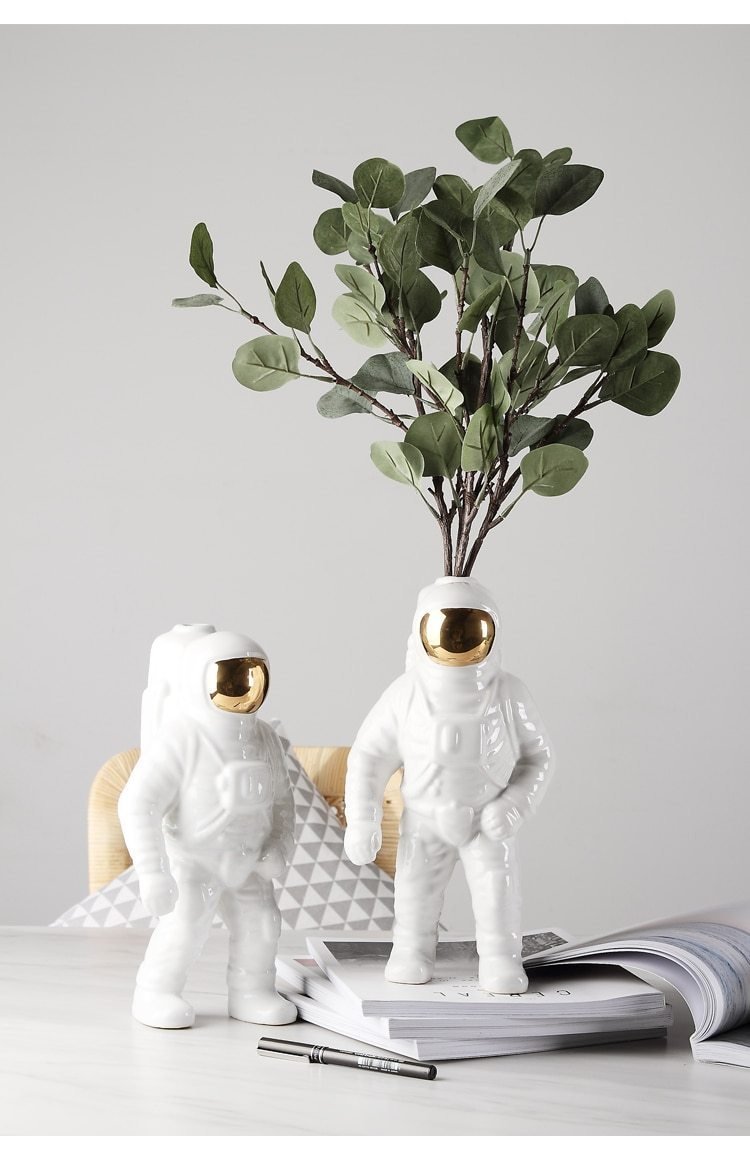Hommfer – Vase Astronaute en Céramique - Hommfer