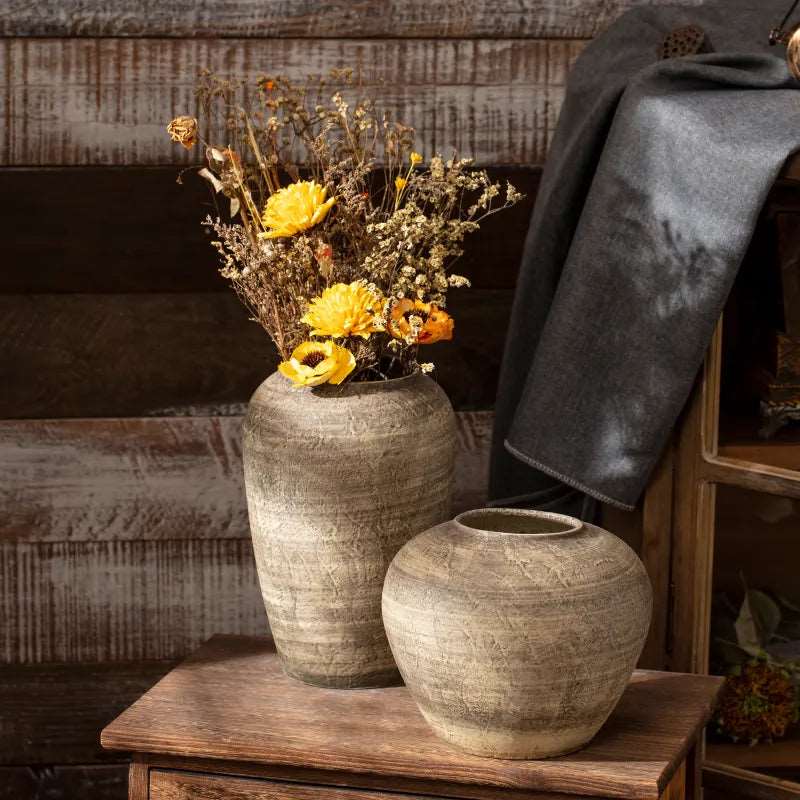 Hommfer – Vase Céramique Style Wabi Sabi - Hommfer