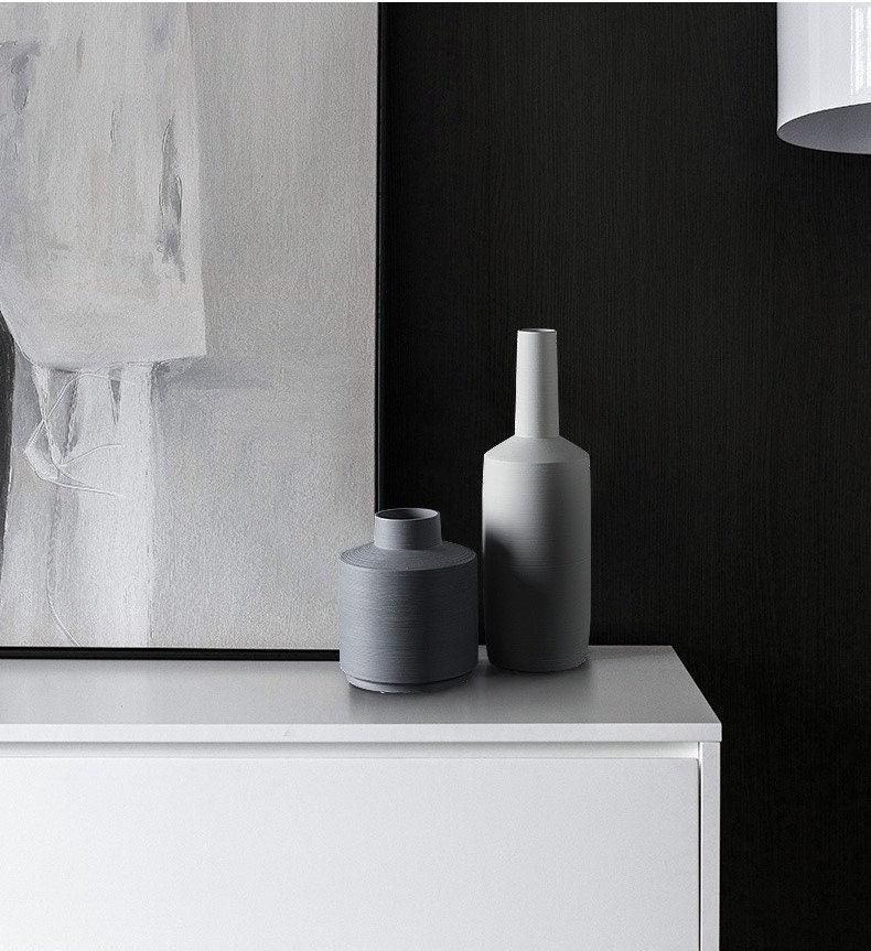 Hommfer – Vase Décoratif Minimaliste en Céramique Style Art Déco - Hommfer