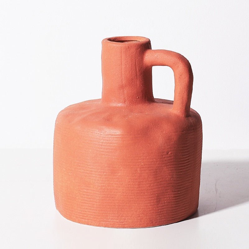 Hommfer – Vase en Céramique Texturée pour Décor de Salon - Hommfer