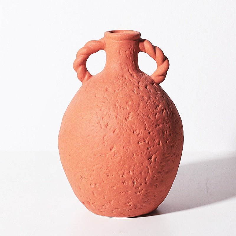 Hommfer – Vase en Céramique Texturée pour Décor de Salon - Hommfer