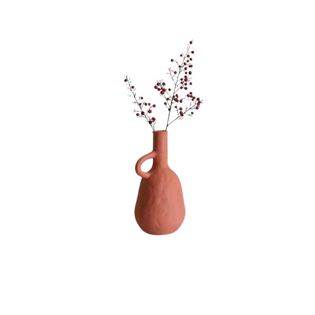 Hommfer – Vase en Céramique Texturée pour Décor de Salon - Hommfer