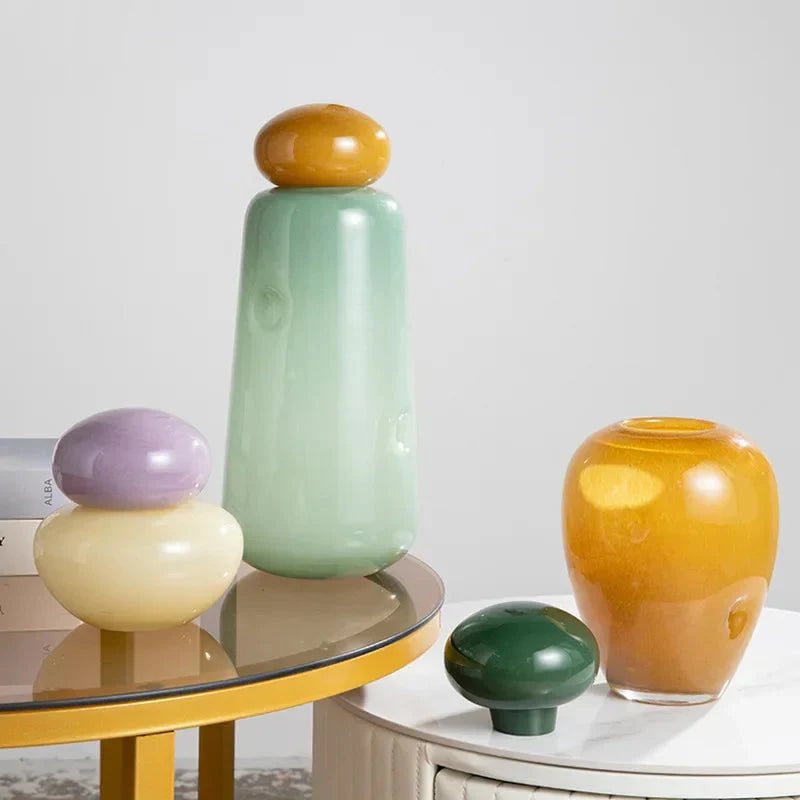 Hommfer – Vase en Verre Brillant Pebble - Hommfer