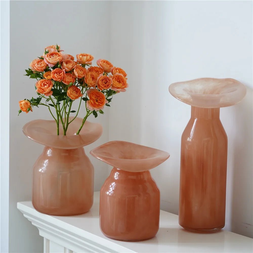 Hommfer – Vase en Verre Sculptural Flora - Hommfer