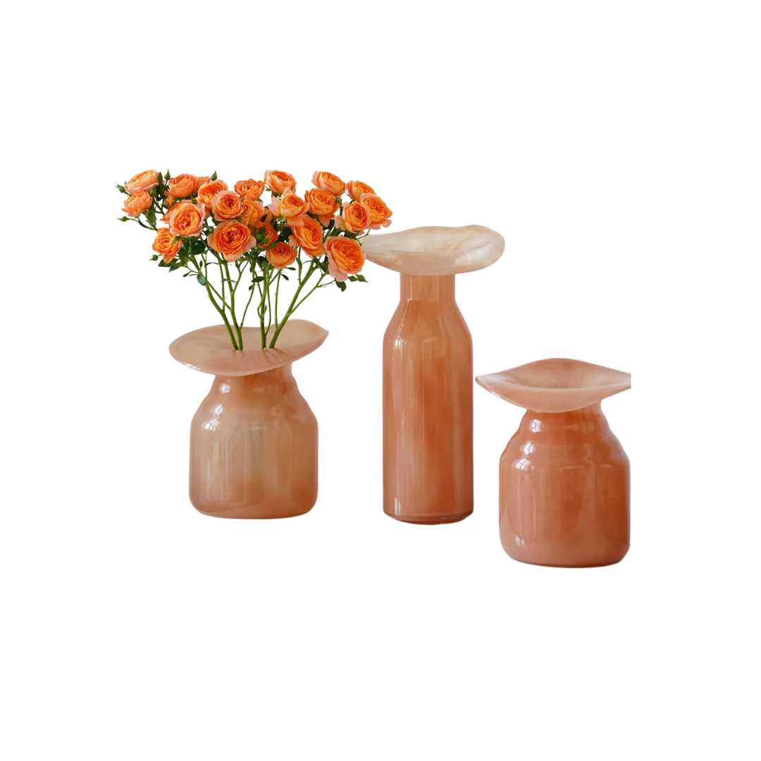 Hommfer – Vase en Verre Sculptural Flora - Hommfer