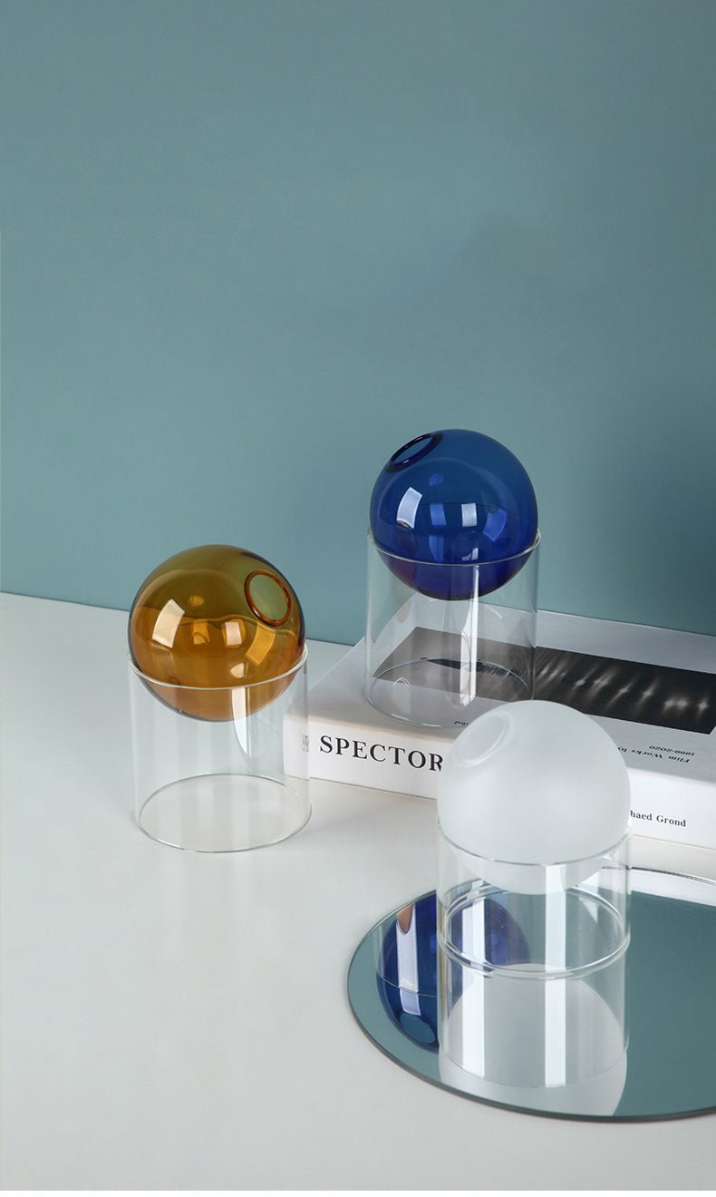 Hommfer – Vase en Verre Soufflé Équilibré - Hommfer