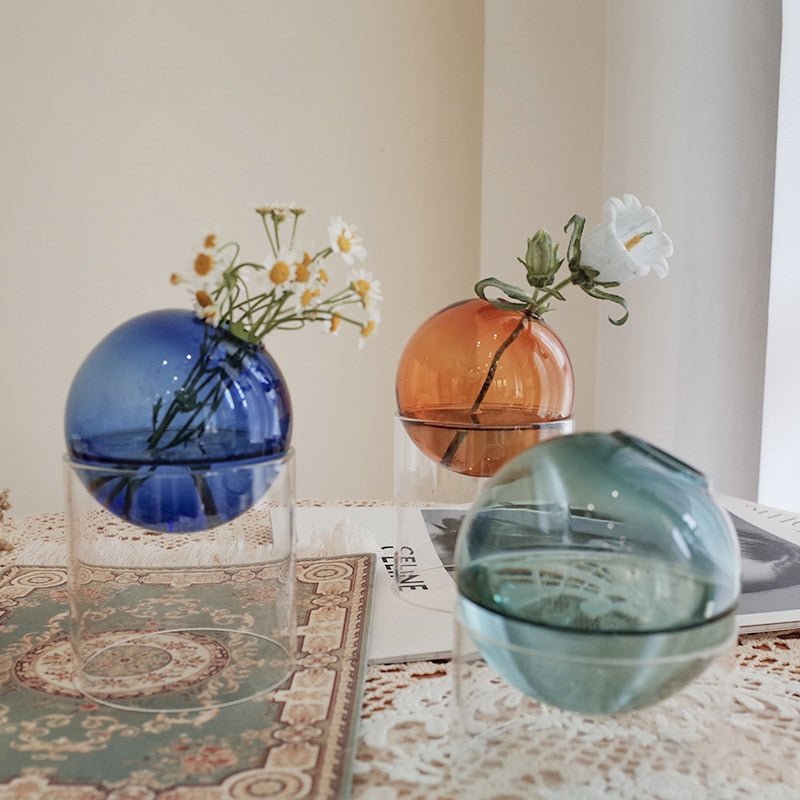 Hommfer – Vase en Verre Soufflé Équilibré - Hommfer