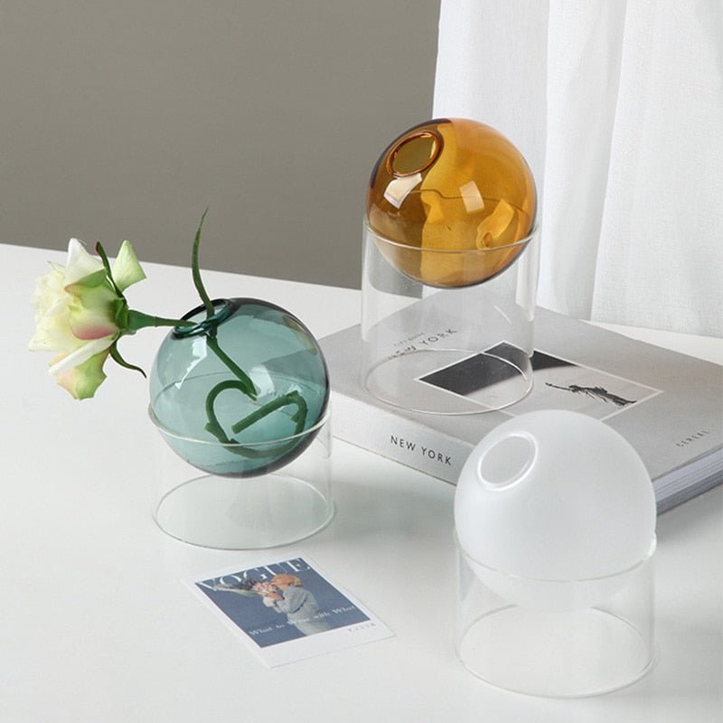 Hommfer – Vase en Verre Soufflé Équilibré - Hommfer