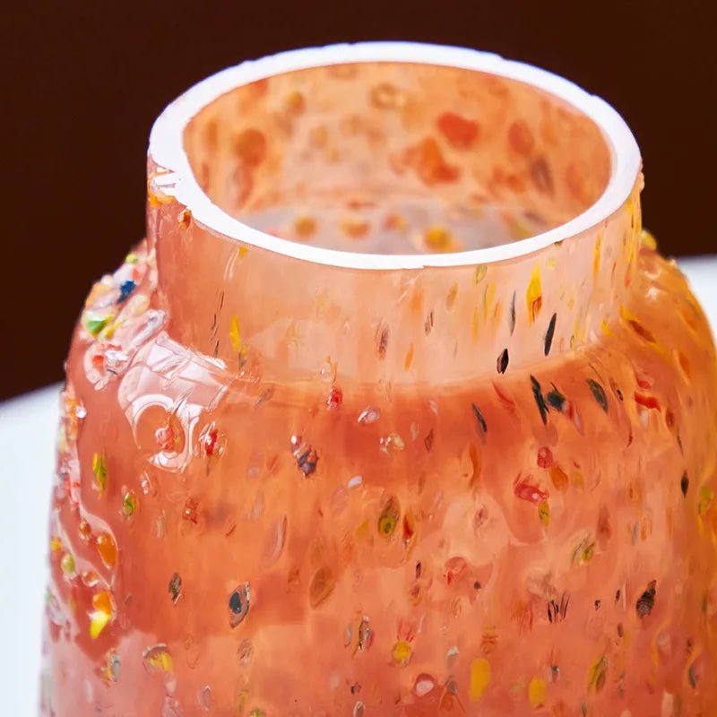 Hommfer – Vase en Verre Texturé Confetti - Hommfer