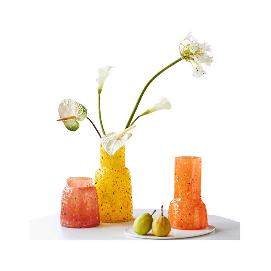 Hommfer – Vase en Verre Texturé Confetti - Hommfer