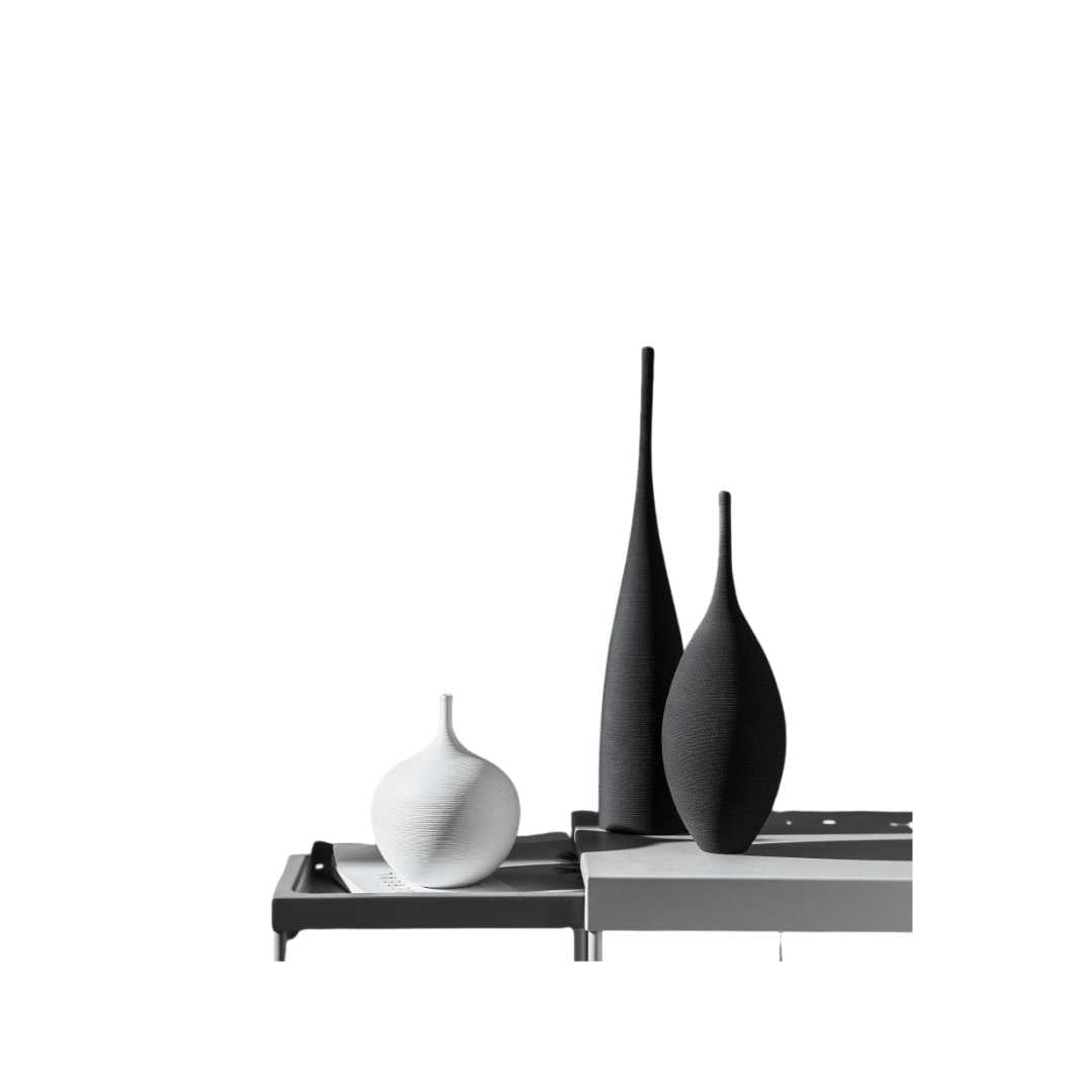 Hommfer – Vase Haut en Céramique Style Art Déco - Hommfer