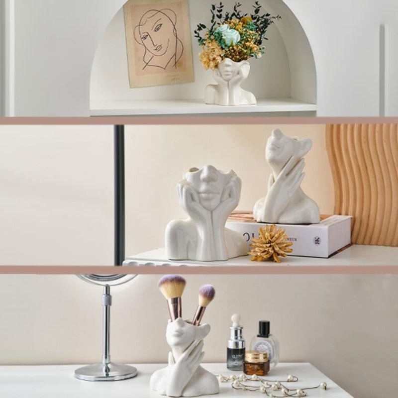 Hommfer – Vase Moderne Polyvalent en Céramique - Hommfer