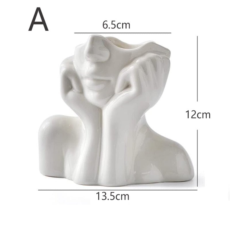 Hommfer – Vase Moderne Polyvalent en Céramique - Hommfer