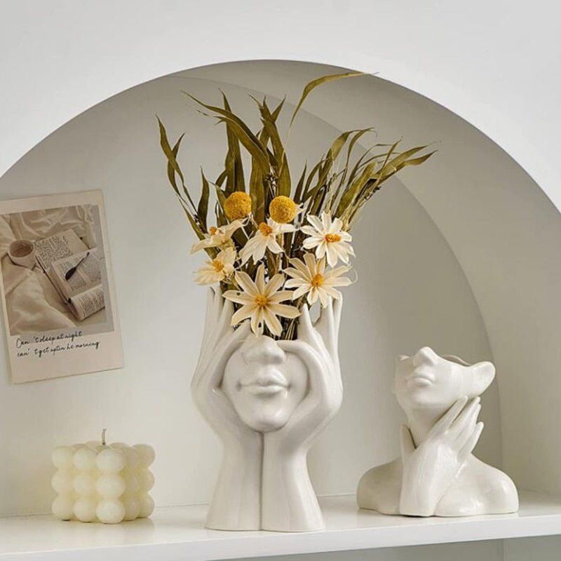 Hommfer – Vase Moderne Polyvalent en Céramique - Hommfer