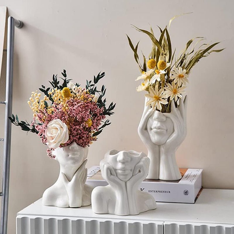 Hommfer – Vase Moderne Polyvalent en Céramique - Hommfer