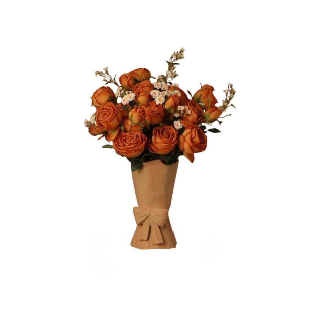 Hommfer – Vase Nœud Papillon en Céramique Art Déco - Hommfer