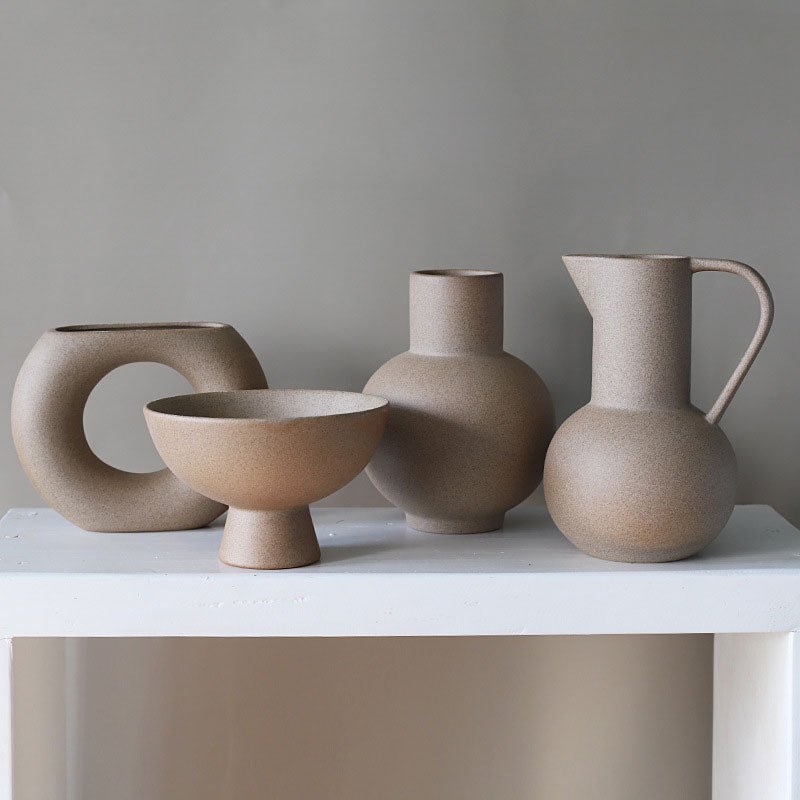 Hommfer – Vases en Céramique Finition Satinée - Hommfer