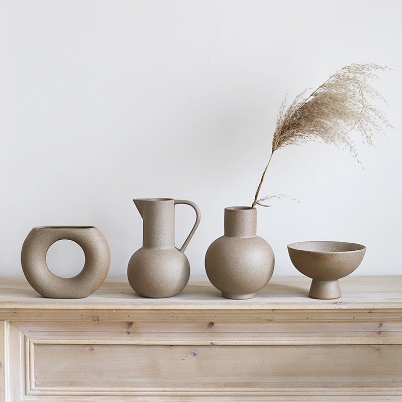 Hommfer – Vases en Céramique Finition Satinée - Hommfer