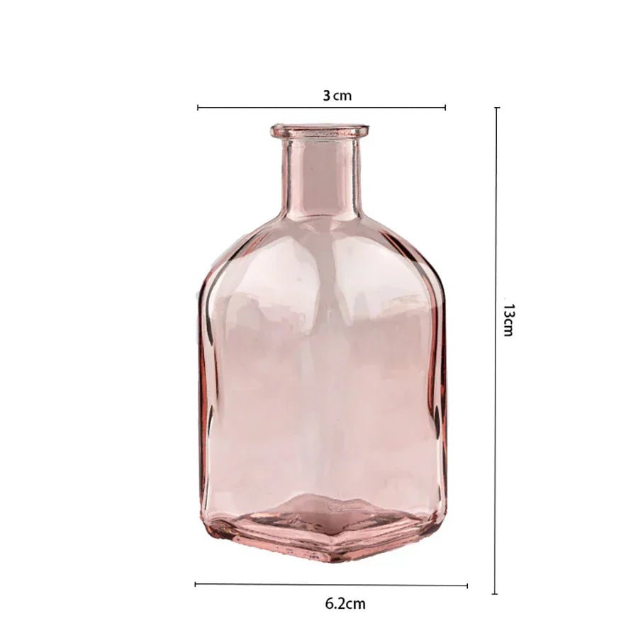 Hommfer - Vases en Verre Colorés pour Fleurs - Hommfer