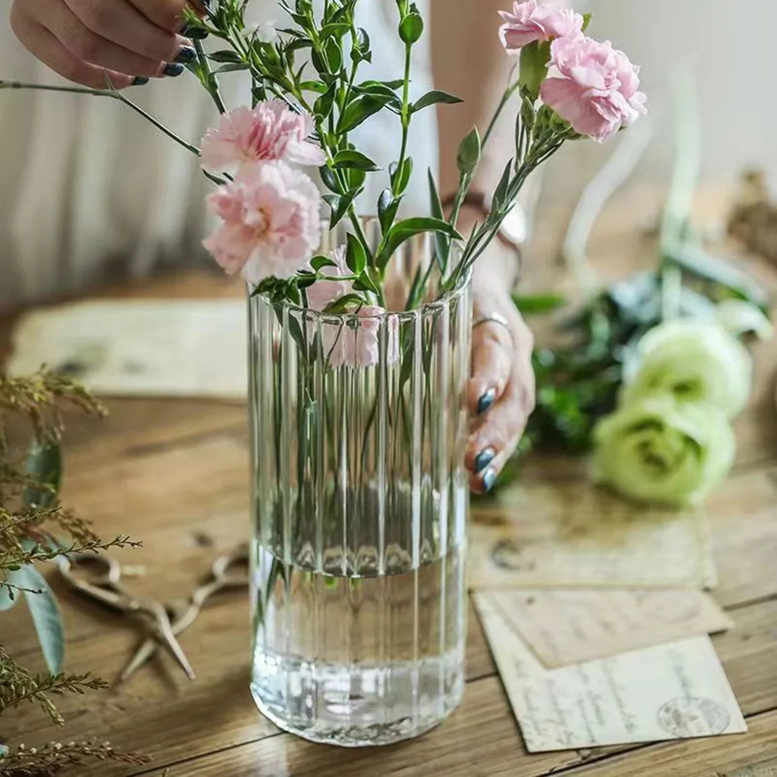 Hommfer - Vases en Verre Minimalistes pour Décoration - Hommfer