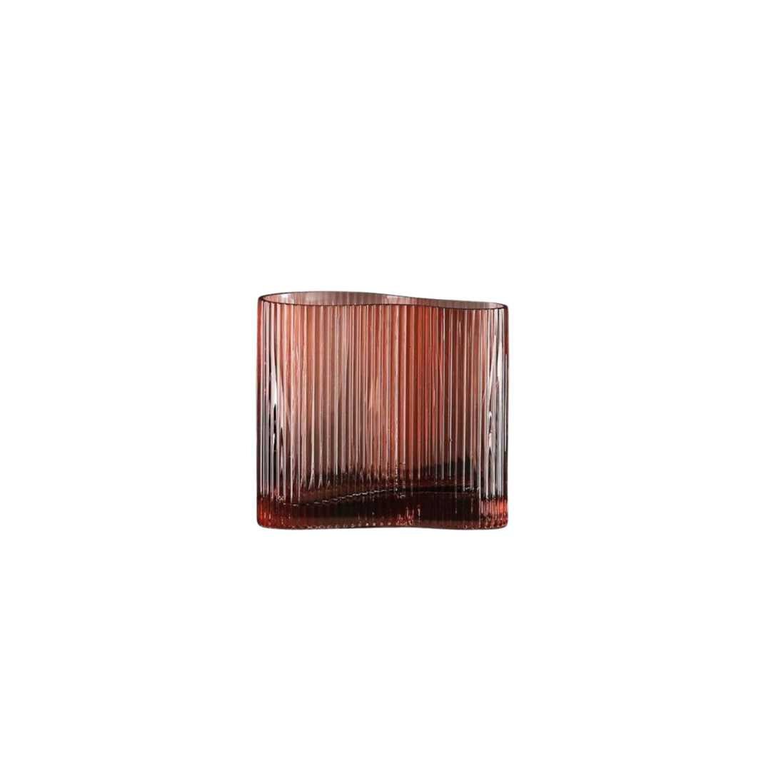 Hommfer – Vases Ondulées en Verre Soufflé pour le Salon - Hommfer