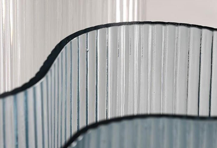 Hommfer – Vases Ondulées en Verre Soufflé pour le Salon - Hommfer