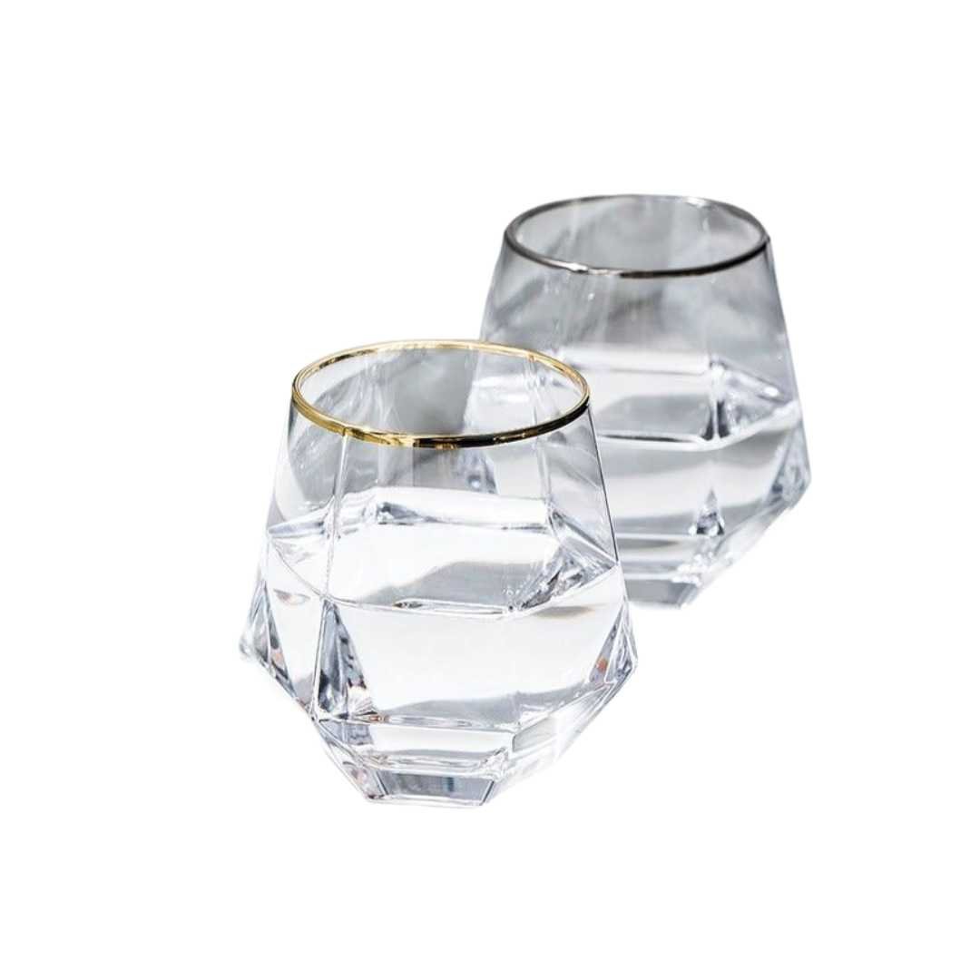 Hommfer – Verres à Cocktail Hexagonaux - Hommfer