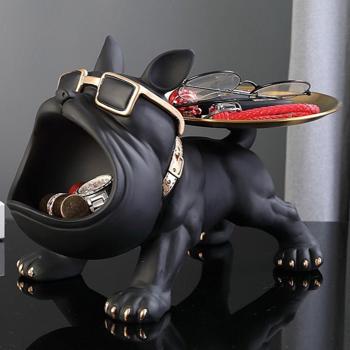 Hommfer – Vide - Poches Bulldog Bodybuilder en Résine - Hommfer