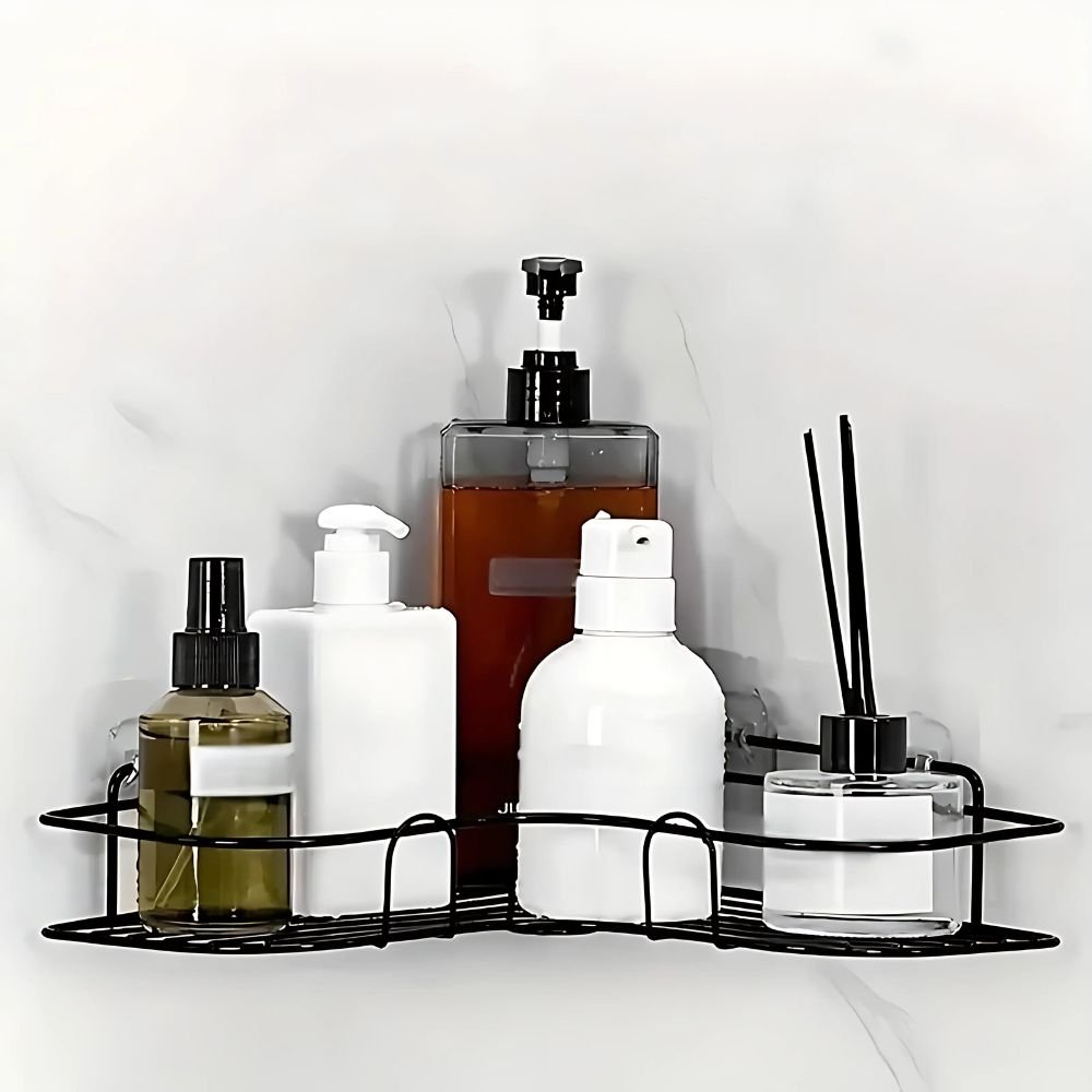 JardinLys - Rangement d’Angle pour Salle de Bain - Hommfer