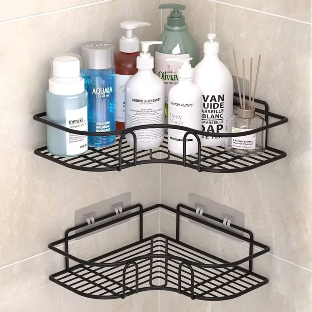 JardinLys - Rangement d’Angle pour Salle de Bain - Hommfer