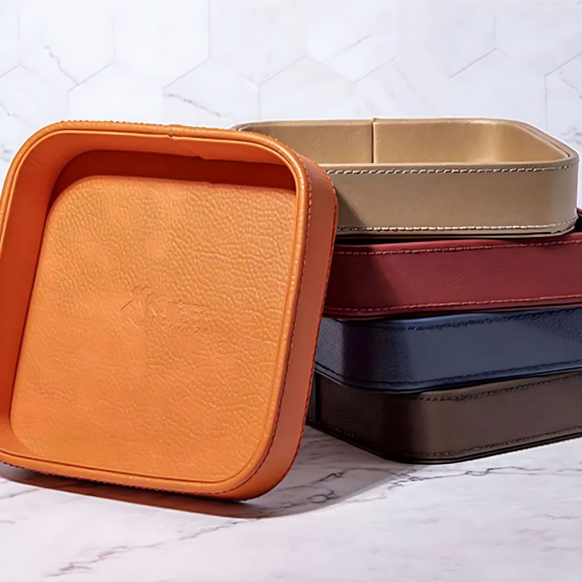 Leather Luxe Organiser - Hommfer