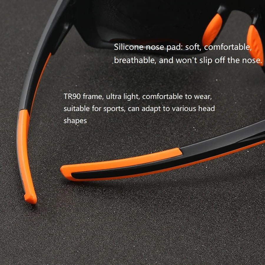 Liora Lunettes de soleil polarisées camouflage à verres miroités anti-éblouissement avec protection UV 400 - Hommfer