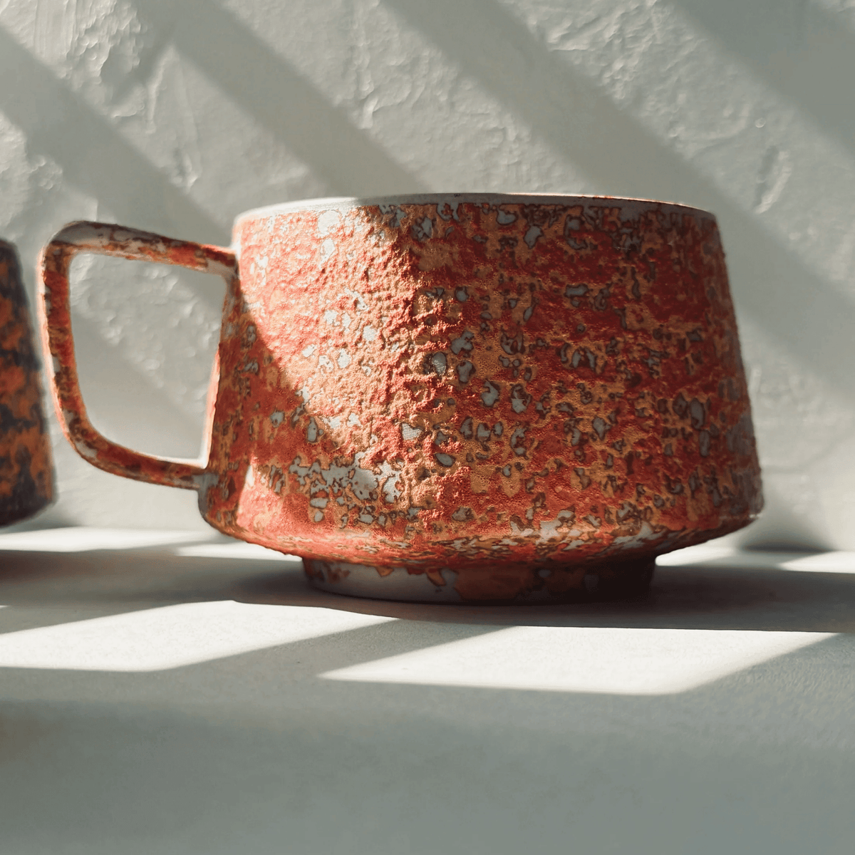 Lot de 6 Tasses en Grès Émaillé pour Café et Thé, env. 300 ml - Hommfer