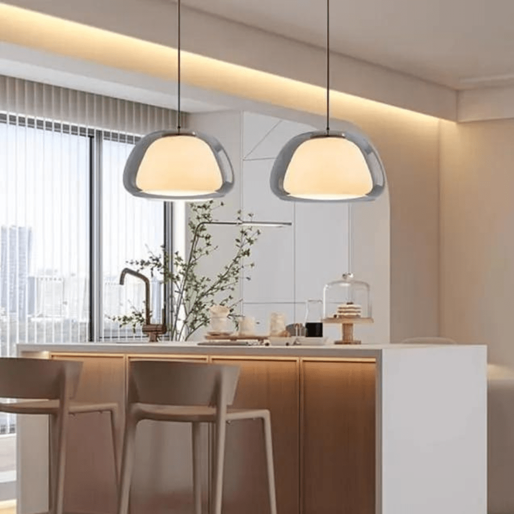 LumineaDôme - Suspension Élégante - Hommfer
