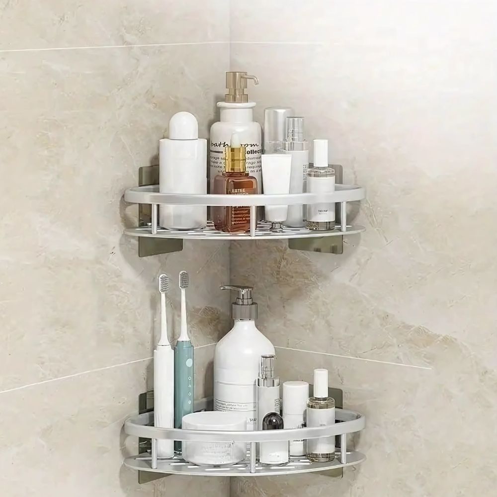 LuneVerte - Étagère Douche en Aluminium Moderne - Hommfer