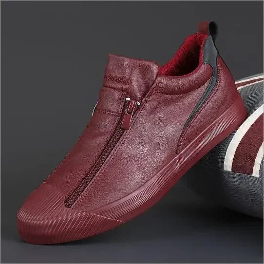 Marceau Baskets en cuir véritable pour un confort tout au long de la journée - Hommfer