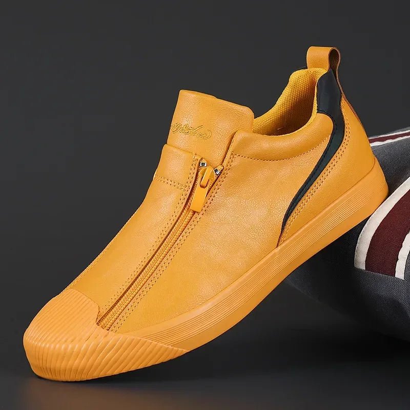 Marceau Baskets en cuir véritable pour un confort tout au long de la journée - Hommfer