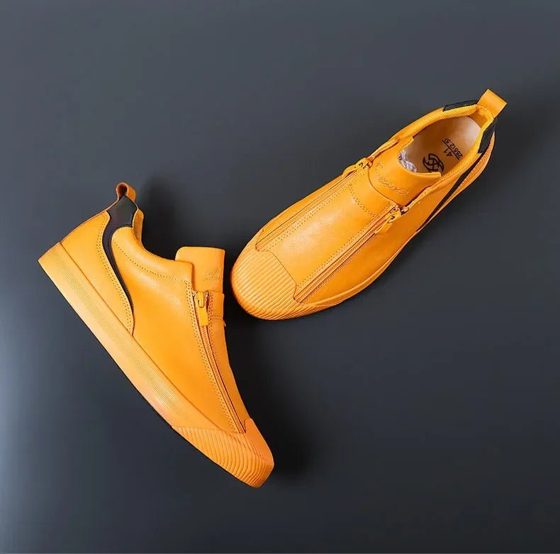Marceau Baskets en cuir véritable pour un confort tout au long de la journée - Hommfer
