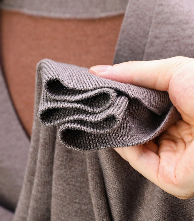 Marceau Cardigan en Cachemire et Laine Mérinos à Col V pour Chaleur Légère - Hommfer