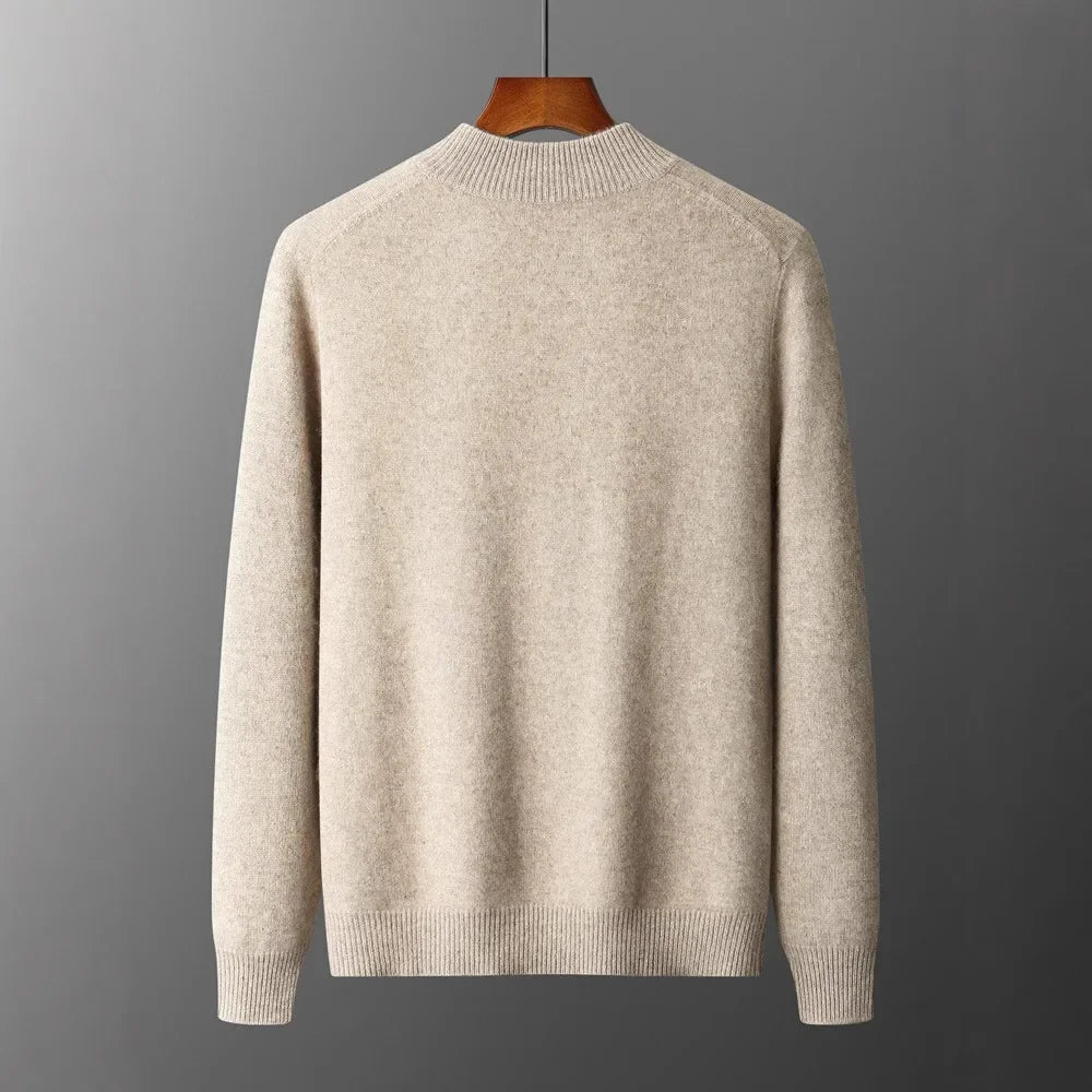 Marceau Ensemble de survêtement en cachemire 100 % avec veste zippée et pantalon à cordon qui garde sa forme - Hommfer