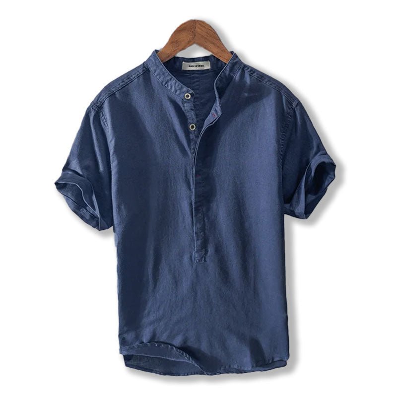 Mistral Chemise en Lin et Coton Respirante et Anti-odeurs pour Temps Chaud - Hommfer